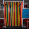 Colourful PVC strip curtain