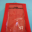 Fire Extinguisher cover with clear panel at front